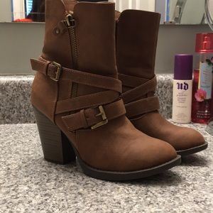Brown boots
